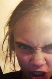 Cara Delevingne – Twitter and Instagram Personal Pics January 1-20 2016