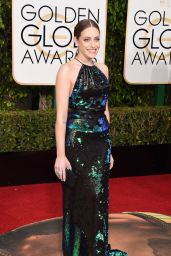 Carly Chaikin - 2016 Golden Globe Awards in Beverly Hills, CA