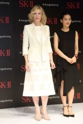 Cate Blanchett - SK-II Change Destiny Campaign Launch in Tokyo, January 2016