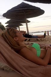 Chachi Gonzales in a Bikini - Bahamas 12/31/2015