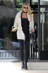 Charlotte McKinney Street Fashion - Out in Beverly Hills 1/27/2016