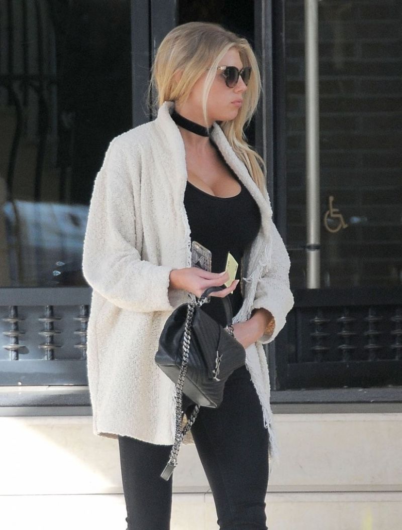 Charlotte McKinney Street Fashion - Out in Beverly Hills 1/27/2016 ...