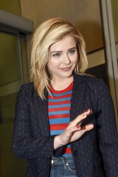 Chloe Moretz at the RTL Radio Station in Paris 1/20/2016 