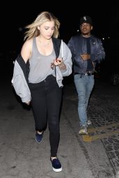 Chloe Moretz Night Out - Leaving Bardot Nightclub in Hollywood 1/25/2016