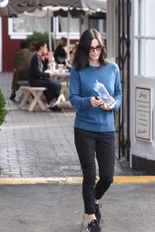 Courteney Cox - Out in Brentwood 1/14/2016 