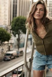 Daria Werbowy - Photoshoot for AG Jeans Spring/Summer 2016