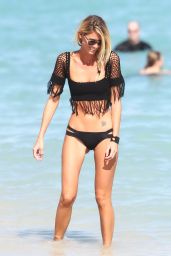 Dashil Hernandez Bikini Candids - Beach in Miami, January 2016