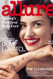 Demi Lovato - Allure Magazine February 2016 Issue