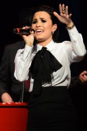 Demi Lovato - Performing with Elton John at the Wiltern in Los Angeles 1/13/2016
