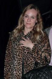 Diane Kruger Night Out - Leaves Madeo Restaurant in Hollywood, January 2016