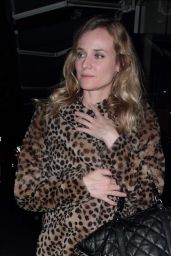 Diane Kruger Night Out - Leaves Madeo Restaurant in Hollywood, January 2016