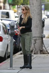 Elizabeth Berkley - Out in Beverly Hills in LA, January 2016