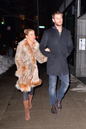 Elsa Pataky Night Out in New York City, January 2016