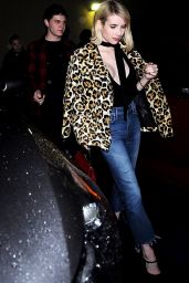 Emma Roberts Night Out Style - Leaving 