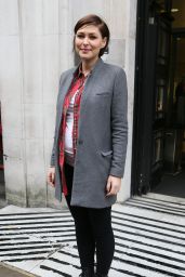 Emma Willis - Promoting The New Series at BBC Radio Two Studios in London 1/6/2016