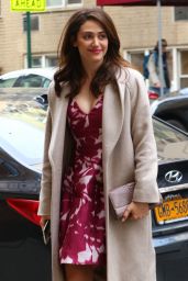 Emmy Rossum Style - Out in New York City, NY 1/7/2016