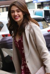 Emmy Rossum Style - Out in New York City, NY 1/7/2016