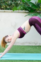 Eva Amurri Martino - Fitness Exercises on Her Blog 1/25/2016 