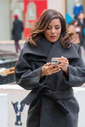 Eva Longoria Style - at the NBC Studios in NYC 1/4/2016 