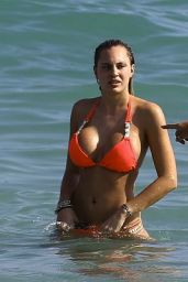 Francesca Brambilla Hot in Bikini on Miami Beach 1/9/2016