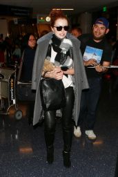 Francesca Eastwood Street Fashion - at LAX Airport in LA 1/26/2016 