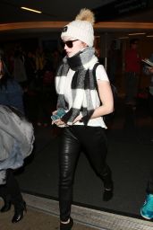 Francesca Eastwood Street Fashion - at LAX Airport in LA 1/26/2016 