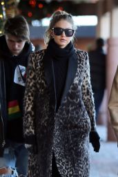 Gigi Hadid Winter Style - Out in Aspen 12/27/2015 