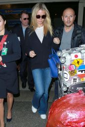 Gwyneth Paltrow Airport Style - LAX in Los Angeles 1/27/2016 