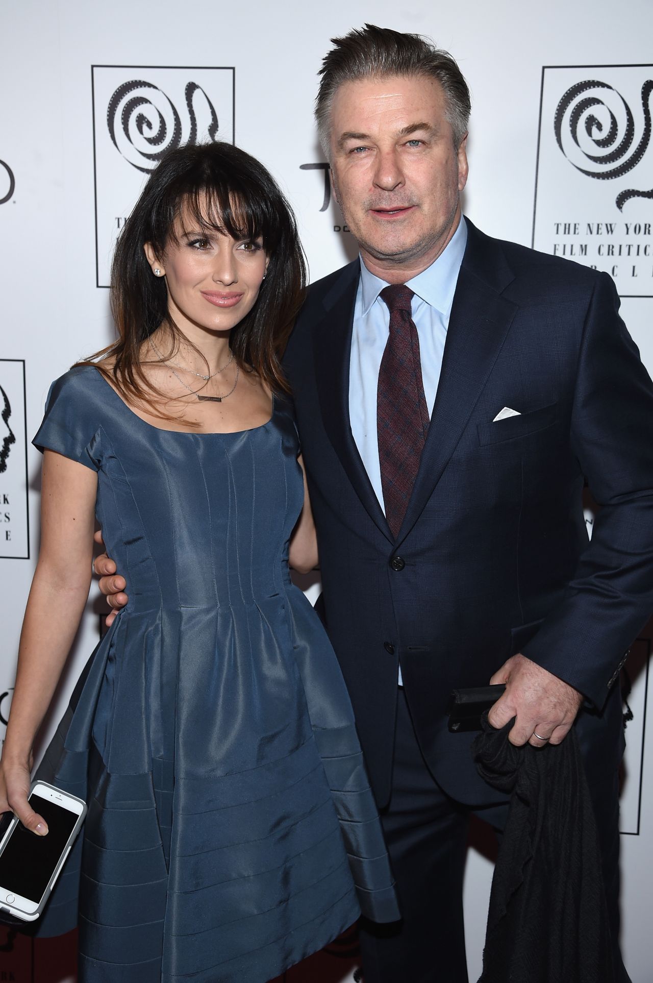 Hilaria and Alec Baldwin - 2015 New York Film Critics Circle Awards in ...