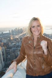 Holly Holm & Miesha Tate - Visit The Empire State Building, January 2016