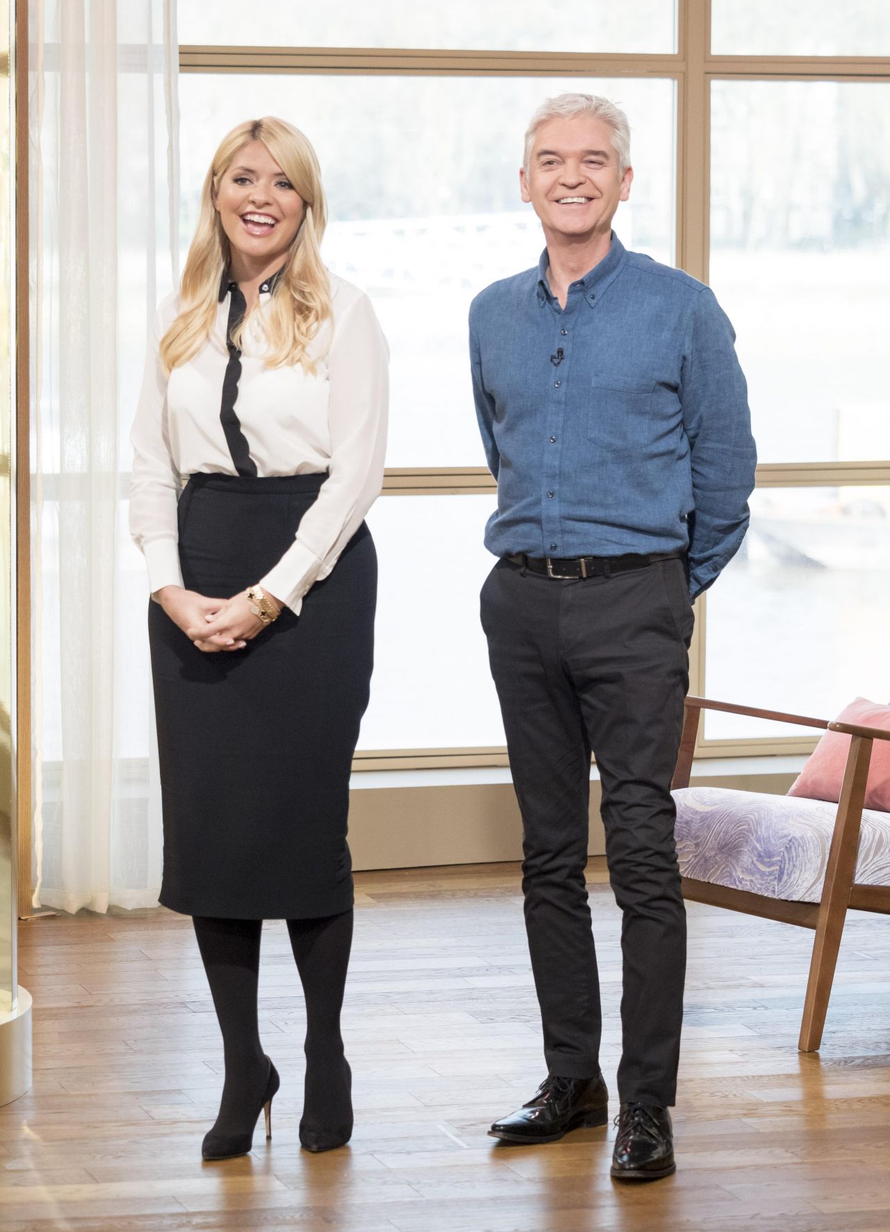 Holly Willoughby - 'This Morning' TV Show in London, January 2016