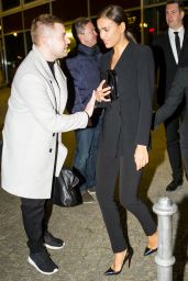 Irina Shayk Style - Leaving Marc Cain After Show Party 1/19/2016