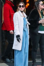 Jaime King - Leaving The Bowery Hotel in New York City 1/27/2016 