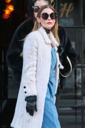 Jaime King - Leaving The Bowery Hotel in New York City 1/27/2016 