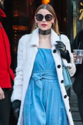 Jaime King - Leaving The Bowery Hotel in New York City 1/27/2016 