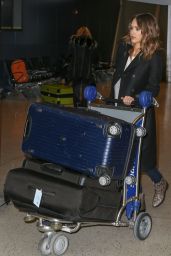 Jessica Alba at JFK Airport in NYC 1/27/2016