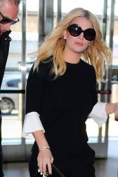 Jessica Simpson at JFK Airport in New York City, January 2016