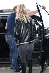 Jessica Simpson Booty in Jeans - at LAX Airport in Los Angeles 01/11/2016 