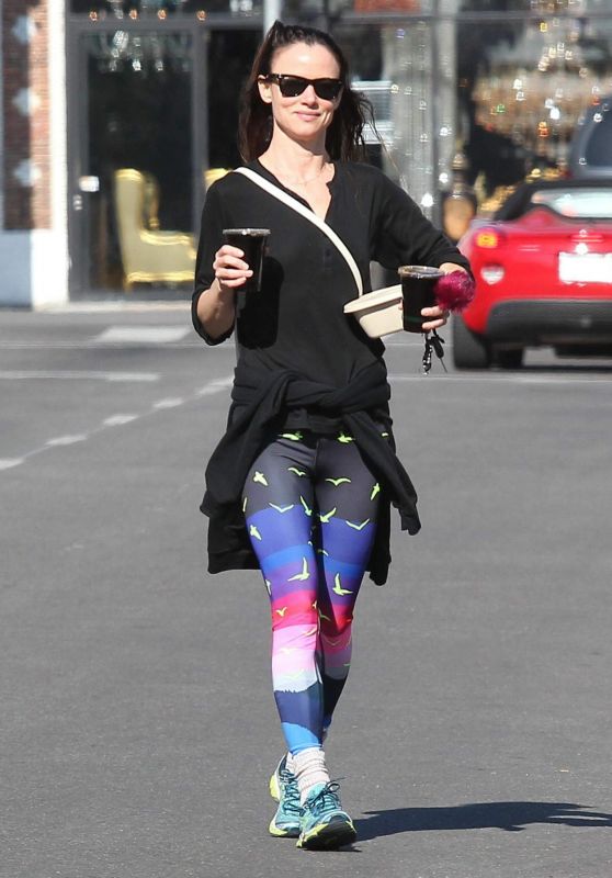 Juliette Lewis in Spandex - Out in Los Angeles 12/30/2015 