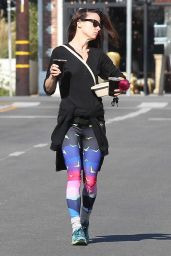 Juliette Lewis in Spandex - Out in Los Angeles 12/30/2015 