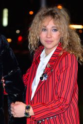 Juno Temple and Emily Tremaine - Step out Together to Attend Marc Jacob