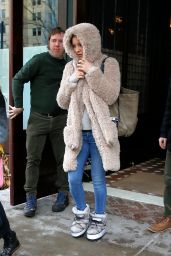 Kate Hudson Winter Style - Leavng the Greenwich Hotel in NYC 1/26/2016 