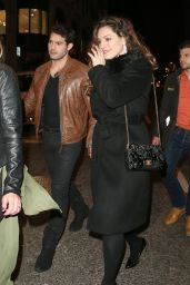 Kelly Brook Night Out - Outside Steam & Rye in London 1/28/2016 