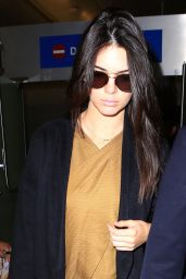 Kendall Jenner at LAX Airport, January 2016