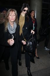 Kendall Jenner at LAX Airport, January 2016