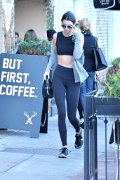 Kendall Jenner in Tights - Out in Beverly Hills, CA 1/8/2016