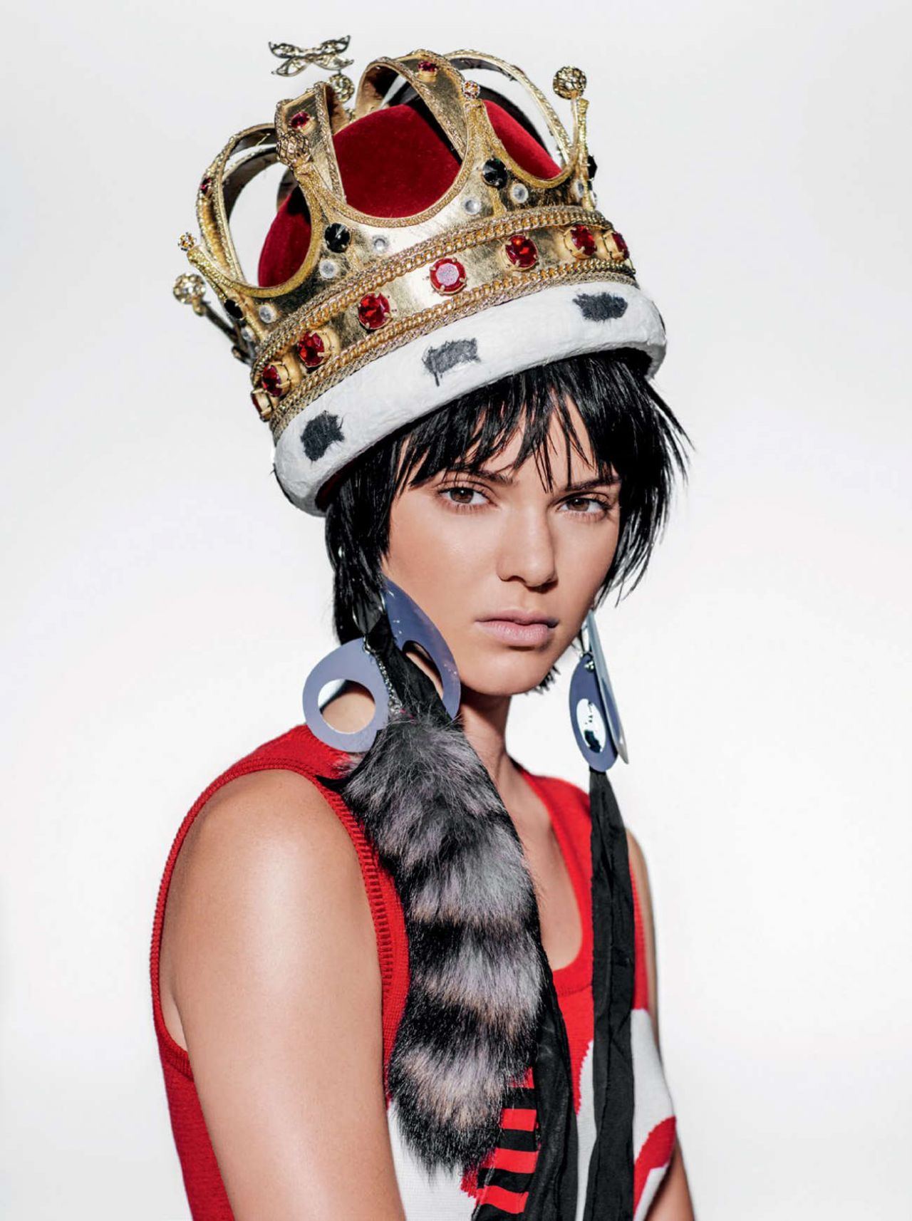 Kendall Jenner – Vogue Magazine UK January 2016 Photos