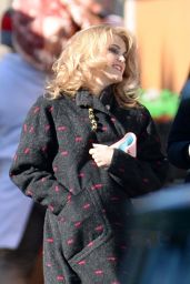 Keri Russell - On the Set of 