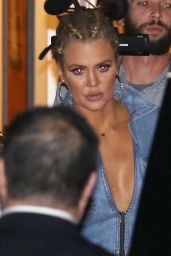 Khloe Kardashian Wearing Corn Rows - Leaving the Studio 1/27/2016