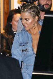 Khloe Kardashian Wearing Corn Rows - Leaving the Studio 1/27/2016